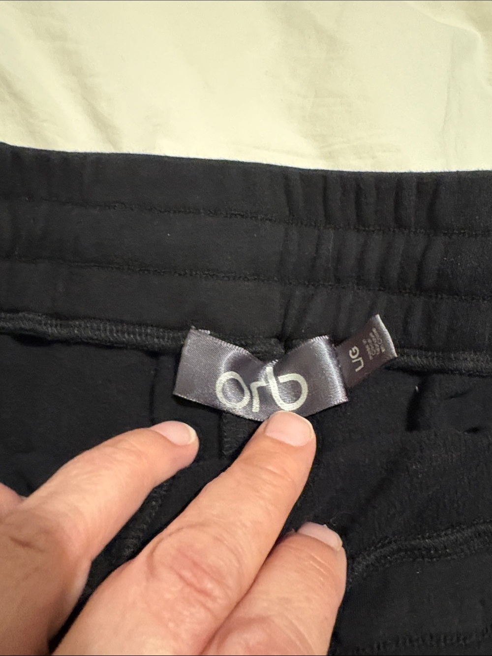 Women's Black Athletic Lounge Shorts with Drawstring Waist - Picture 2 of 4